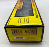 MTH Railking 30-73238 Pittsburgh Brewing Company PBC - Iron City IC Light Chrome tank car  O SCALE Like New