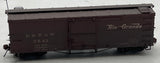 Blackstone Models b340115w Denver Rio Grande Western D&RGW 30 ft box car, weathered w/ flying herald HOn3 Scale Used Excellent