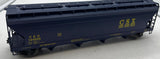 Weaver W-194698 CSX Transportation Covered Hopper O SCALE Used Excellent No Box