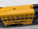 MTH Railking 30-2586-1 Pittsburgh Steelers Terrible Trolley PCC Electric Street Car With Proto-Sound 2.0 SIGNED by Myron Cope O SCALE Like New limited