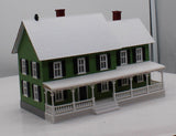 MTH Railking 30-90520 4 Country House w/Operating Christmas Lights O SCALE Like New