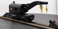 MTH Railking 30-79323 Pennsylvania Crane Car O SCALE NEW