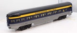 Lionel 6-19150 CHESAPEAKE AND OHIO Aluminum Passenger Allegheny Club Car O Scale Like New