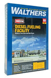 Walthers Cornerstone 933-2908 Diesel Fueling Facility Building kit OPEN BOX COMPLETE HO SCALE