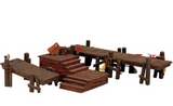 Lemax 14643 Wooden Docks NO BOX