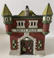 Department 56 Dickens Village 5583-2 Cobles Police station