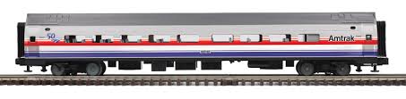 Atlas 3007085-1 Premier Amfleet Coach Phase 3 50th Anniversary #82162 3-rail O-scale O SCALE NEW