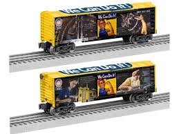 Lionel 6-83783 Rosie the Riveter boxcar WWII O SCALE NEW