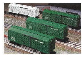 Lionel 6-21771 Denver and Rio Grande D&RG phenolic cast stock cars 4-pack 1999 O SCALE NEW