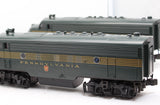 Williams F-7-217 F-7 Locomotive Powered & non- powered set O SCALE Like New