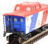 Lionel 6-7600 SPIRIT OF 76 N5C Porthole Lighted Caboose O Scale Used Damaged Box