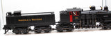 MTH Premier 20-3881-1 Norfolk & Western 4-Truck Shay Steam Engine w/Proto-Sound 3.0 O SCALE Like New