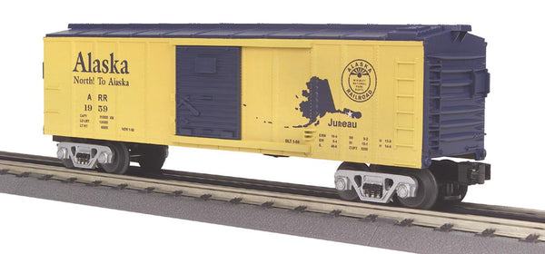 MTH Railking 30-74099 Alaska Box Car O SCALE Like New