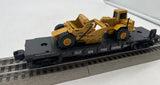 Lionel Flatcar 6-16954 New York Central NYC Ertl Scraper O SCALE Like New
