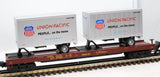 MTH Premier 20-98107 Union Pacific Flat Car O SCALE Like New