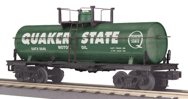 MTH Railking 30-8116 Quaker State Die-Cast Tank Car O SCALE NEW