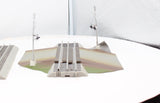 Lionel 6-12052 FasTrack Grade Crossing with Flashers O SCALE Like New