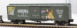 Menards 279-3101B Liberty Belle USAXX #95048  Boxcar O Scale Like New