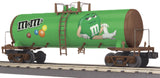 MTH Railking 30-73266 MARS - M&M's green tank car O SCALE Like New