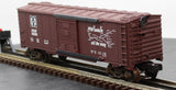 K-Line K-64232 Santa Fe 2 Classic Map Car O SCALE Used Damaged Box