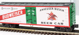 K-Line K762-5604 Anheuser-Busch Budweiser Beer Car Wood-sided Reefer O SCALE Like New
