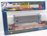 K-Line K- Line K-7765 Southern Pacific Gunderson Husky Stack DTTX W/Containers O SCALE Like New