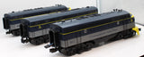K-Line K25151 CHESAPEAKE & OHIO F7 ABA Diesel Engines #8012 #8013 #8506 O Scale Used