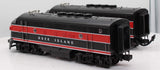 MTH 20-2127-1 ROCK ISLAND F-3 AA Diesel Set Premier O Scale Like New