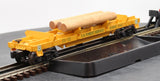 Lionel 6-16748 U.S Forest Service Operating Log Dump Car O SCALE Like New missing a few logs