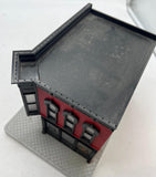 MTH Railking 30-90477 Today's Vinyl Records Opposite Corner Building w/Blinking Sign O SCALE Used Excellent