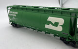 Atlas 6331-1 Burlington Northern BN Cylindrical Hopper O SCALE Used Excellent
