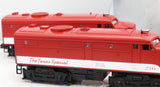 Bachmann 20091 TEXAS SPECIAL ALCO FA-2 Powered A/Dummy TRAIN #210 O Scale Like New