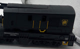 MTH 20-98298, 20-98302 Pennsylvania PRR Crane Car and Crane Tender (Set of 2) O Scale Used Excellent