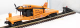 MTH Railking 30-76517 Milwaukee Road Flat Car w/Airplane O SCALE Like New