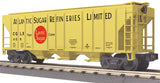 MTH Railking 30-75659 Atlantic Sugar Refineries Ps-2 Discharge Hopper Car O SCALE Like New wrong box