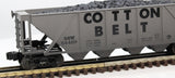 Lionel 6-19339 Cotton Belt 4-Bay Hopper O SCALE WEATHERED AS IS NEW