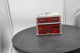 Dept 56 2202 Lionel Electric Trains Shop Snow Village  Used Excellent no light cord Damaged Box