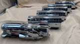 MTH 30-1433-1, 30-78040, 30-78061 Coors Light Railking Silver Bullet Train Set with Proto-Sound 2.0 with Rare Tail Car & Add-On Reefer limited O Scale Like New