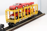 MTH Railking 30-76093 Chessie Auto Carrier Flat Car O SCALE Like New