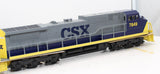 Williams DA113 Dash-8 CSX Power w/horn Cab #7849 O SCALE Like New