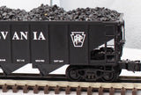 K-Line K623-1899 B&O Diecast Hopper With Coal Load K623-1098 O Scale Like New No Box
