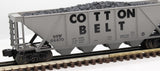 Lionel 6-19340 Warhorse Series Cotton Belt SSW 4 Bay Coal Hopper W/Load O SCALE WEATHERED AS IS NEW