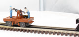 Industrial Rail IDM 10000 Powered Hand Car O SCALE Like New