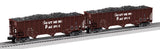 Lionel 2326129 Southern Pacific 100T Hopper 2-Pack C O SCALE NEW