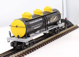MTH Railking 30-7366 Iron City 3-Dome Tank Car O SCALE Like New