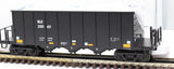 Atlas 3001461-3 BESSEMER & LAKE ERIE Rapid Discharge Hopper PREMIER Black/White O Scale Like New