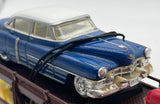 MTH 30-7628 MTH Auto Transportation Auto Carrier Flat Car RailKing 1957 O Scale Used as is