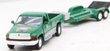 Lionel 6-24032 Ram 1500 And Trailer , Green 1/43 SCALE Like New