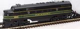 K-Line K2581-0268 Reading non -powered unit F-7  O SCALE Used AS IS MUST HAVE ANOTHER KLINE UNIT TO WORK