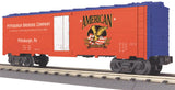 MTH Railking 30-7840 American Beer RailKing Modern Reefer Car O SCALE Like New